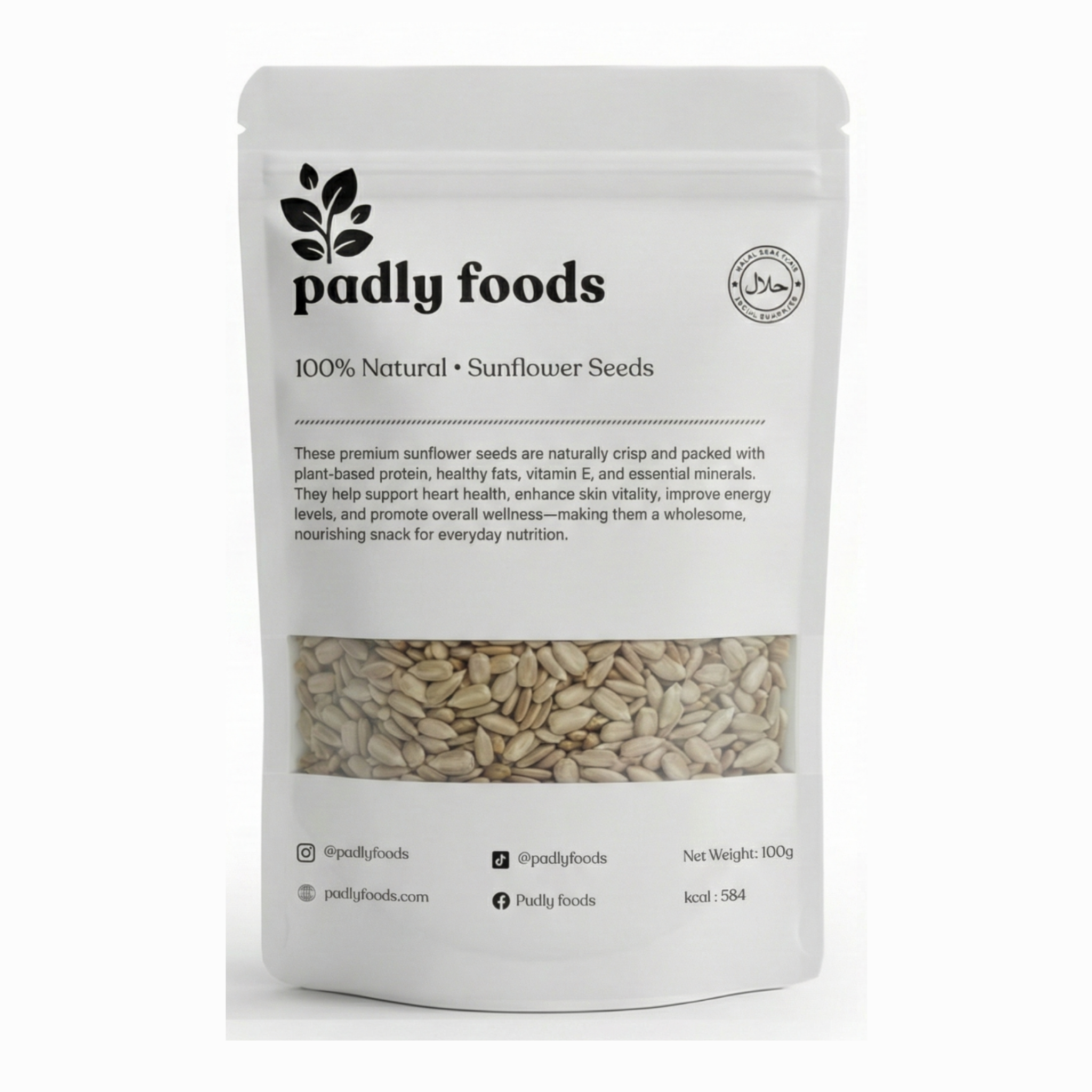 Sunflower seeds 100g pouch