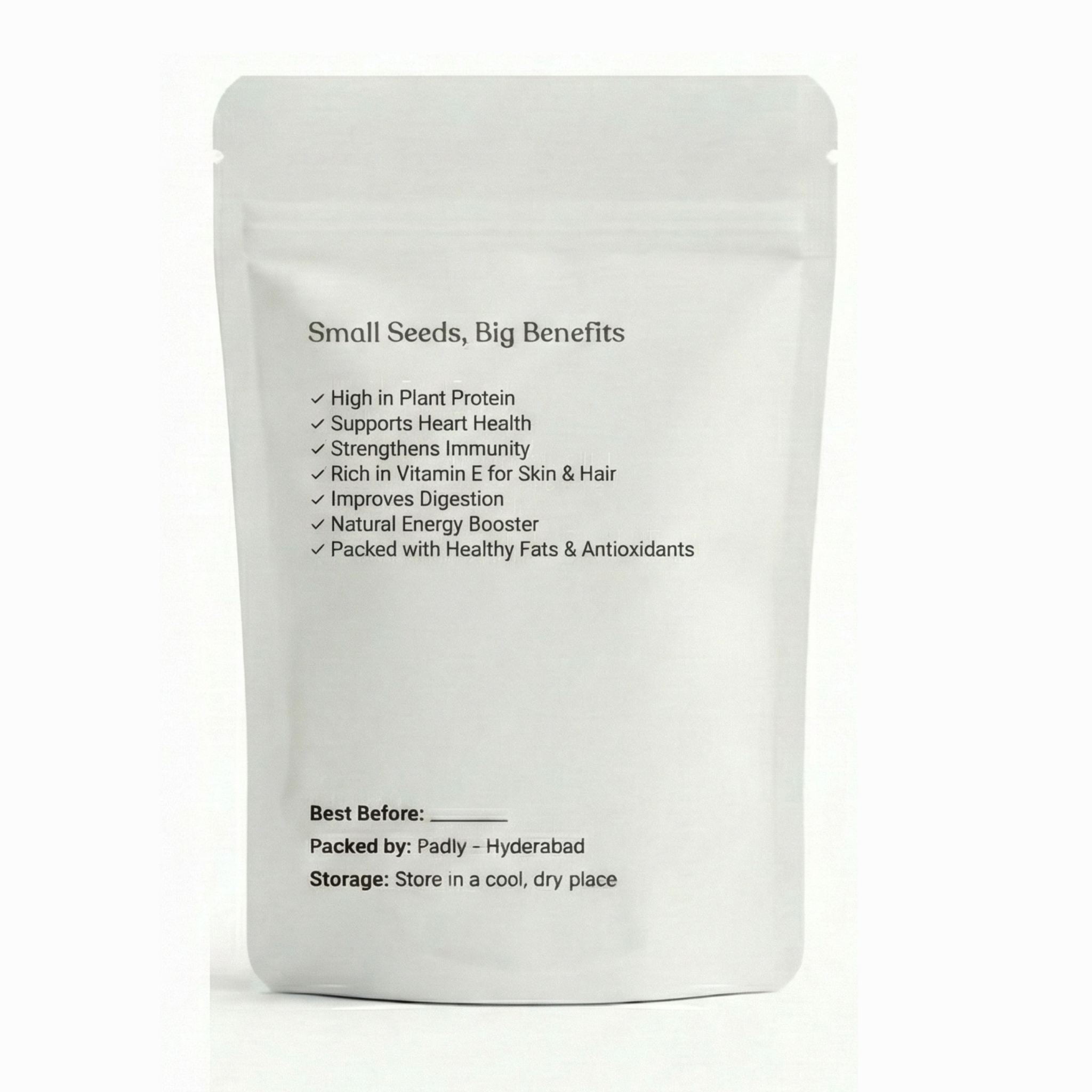 Sunflower seeds 100g pouch