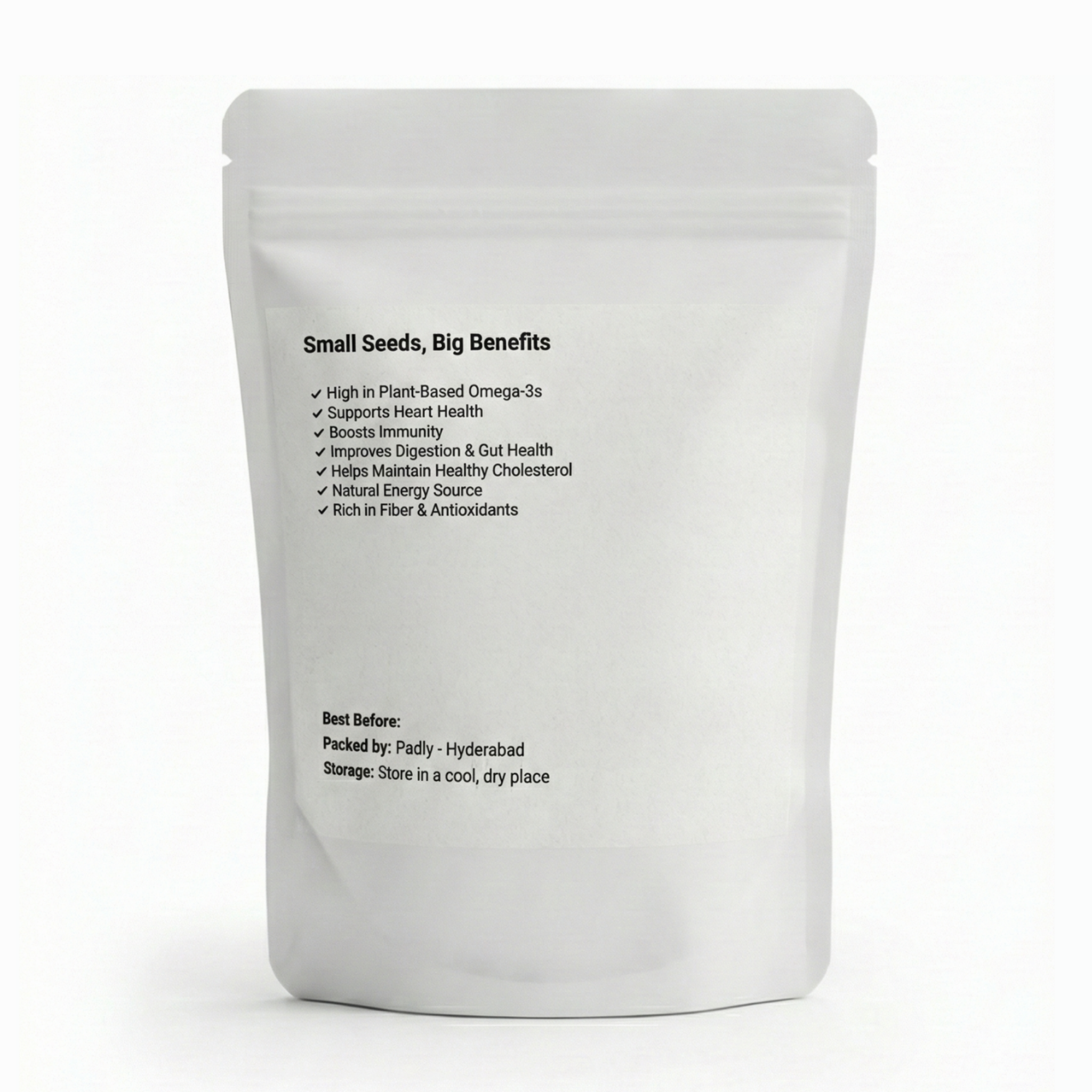 Flax seeds 100g pouch